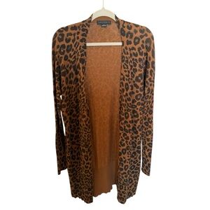 Sanctuary Leopard Print Cardigan Women’s Size Medium